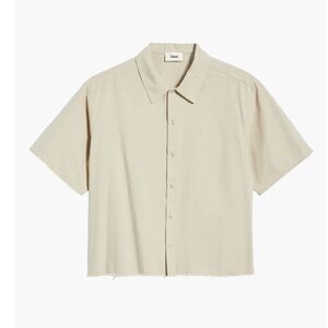 Elwood, Keyhole Short Sleeve Snap-Up Shirt